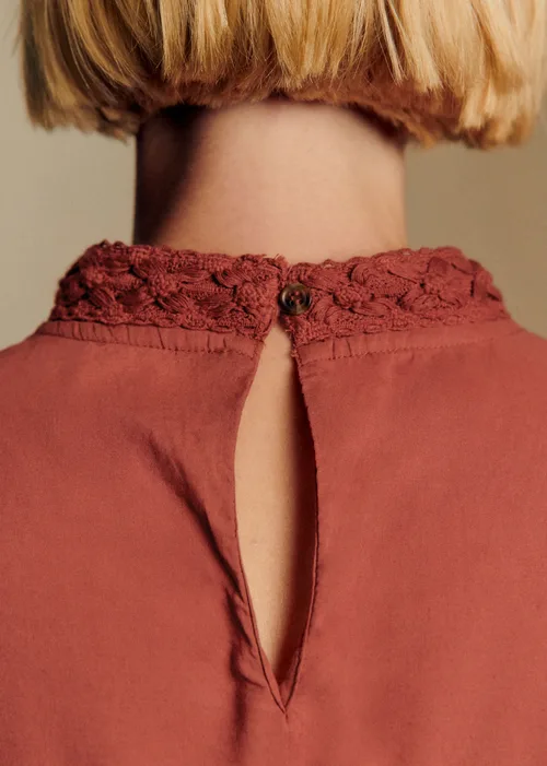 Blouse Pintel - Brun — image 3