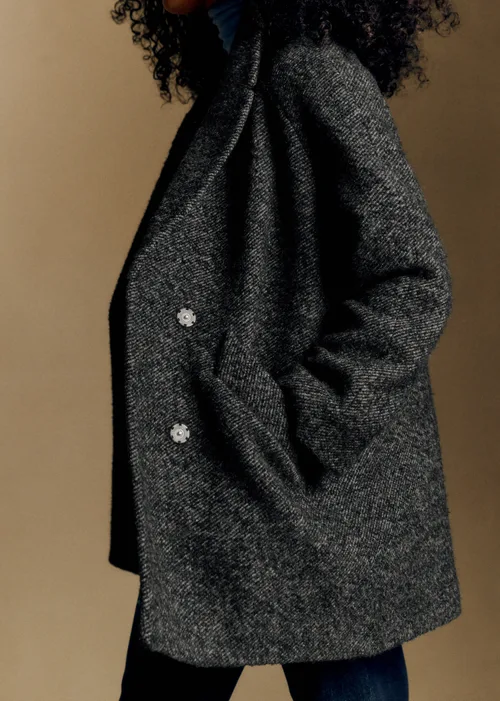 Manteau Ander - Gris Chiné — image 4
