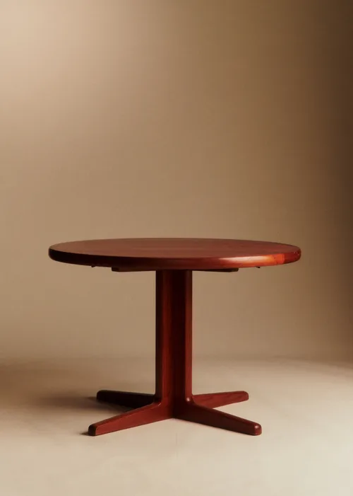 Table à manger vintage en bois massif - Bois Massif — image 7