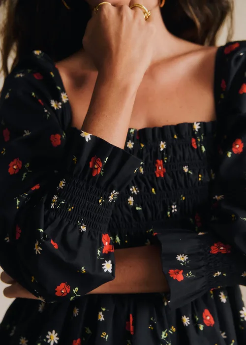 Blouse ALINE - Imprimé Coquelicot — image 3