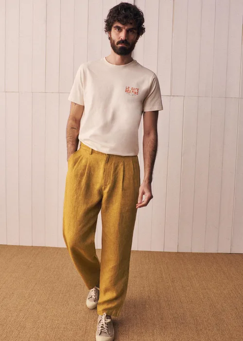 Pantalon Floris - Moutarde — image 7