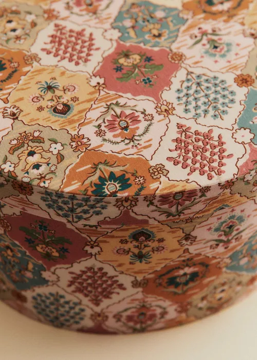 Boîte rangement ovale - Imprimé Scénettes Multico — image 3