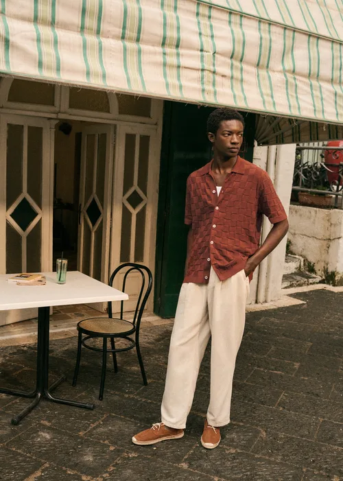 Chemise Maille Astor - Rouille — image 7