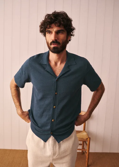 Chemise Maille Jonas - Bleu — image 6