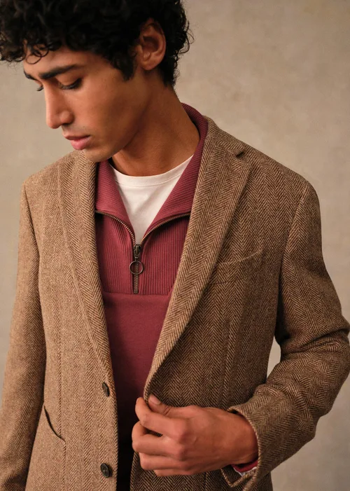 Veste Riddle - Chevrons Camel — image 12