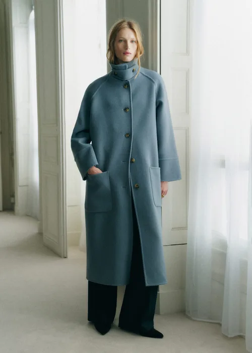 Manteau Kais - Bleu Gris — image 5