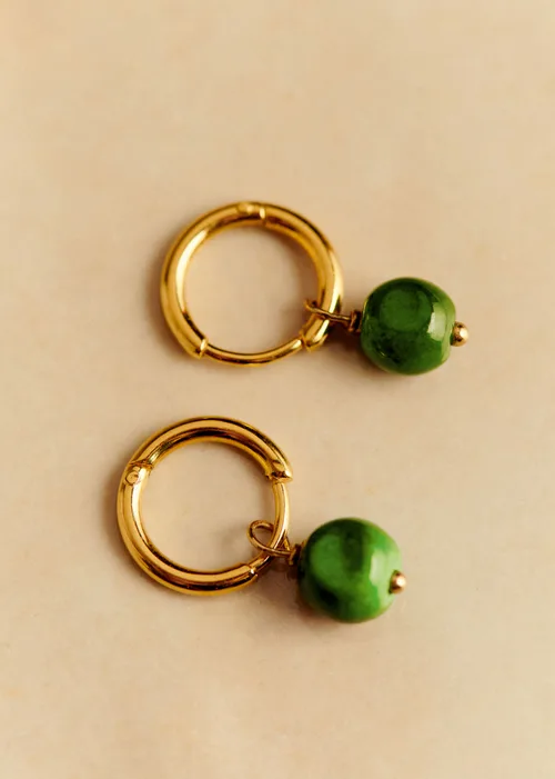 Anneaux Charlotte - Vert
