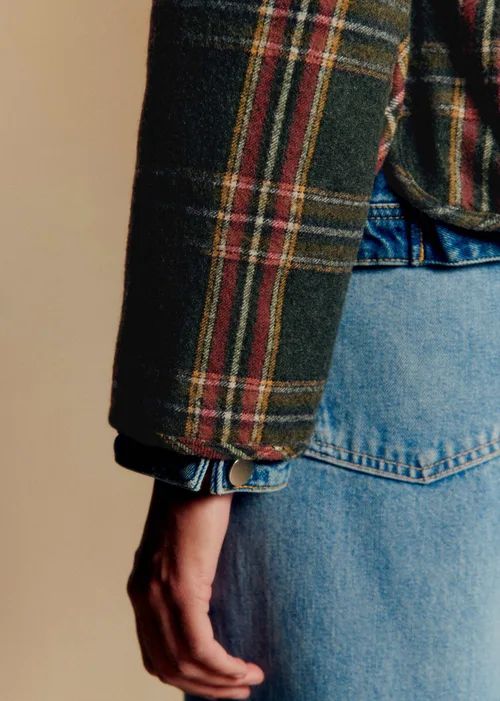 Veste Freddy - Carreaux Vert et Rouge — image 4