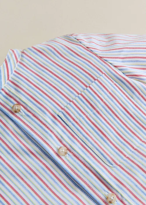 Chemise Benicio - Rayure Rouge Bleu Jaune — image 3
