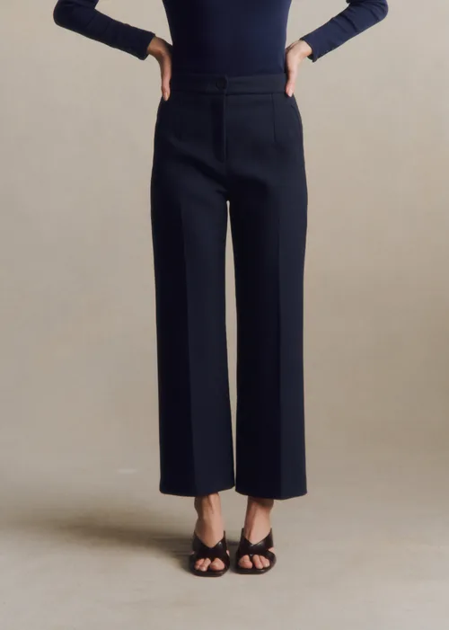 Pantalon Martin Crop - Marine
