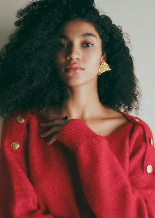 Pull Milann - Rouge Carmin — image 3