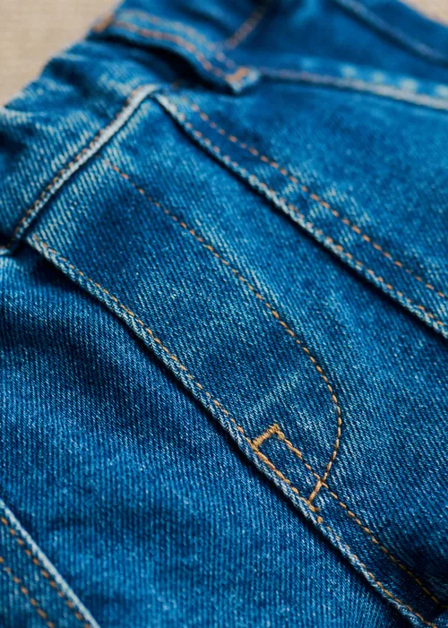 Pantalon Gaby - Bleu Denim Délavé — image 5