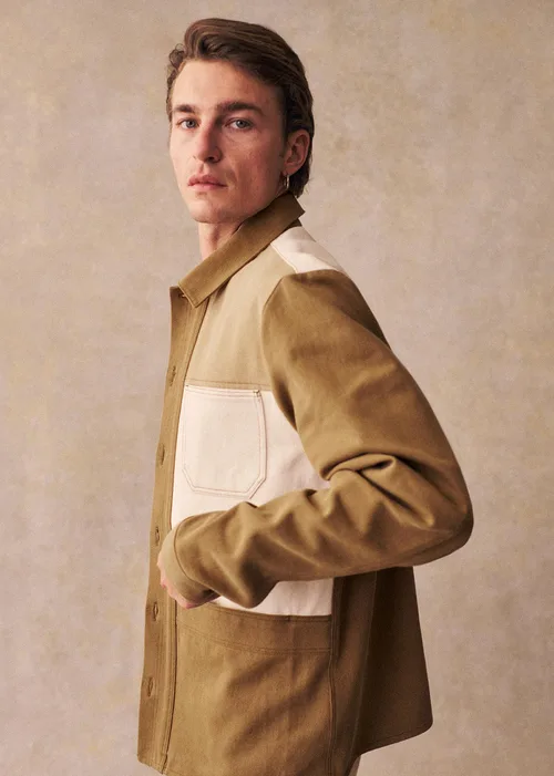 Veste Will Patchwork - Camel — image 5
