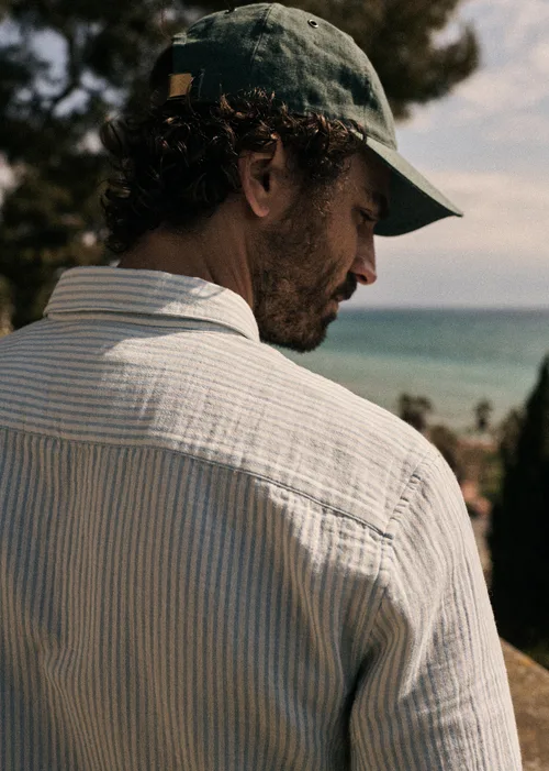 Chemise Luke - Rayures Bleu / Blanc — image 3