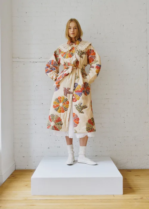 Manteau Ludwig - Sézane x SEA NY - Patchwork Woodstock — image 6