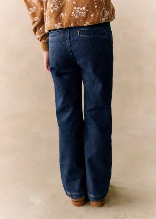 Pantalon Le 70's - Bleu Denim Foncé — image 3