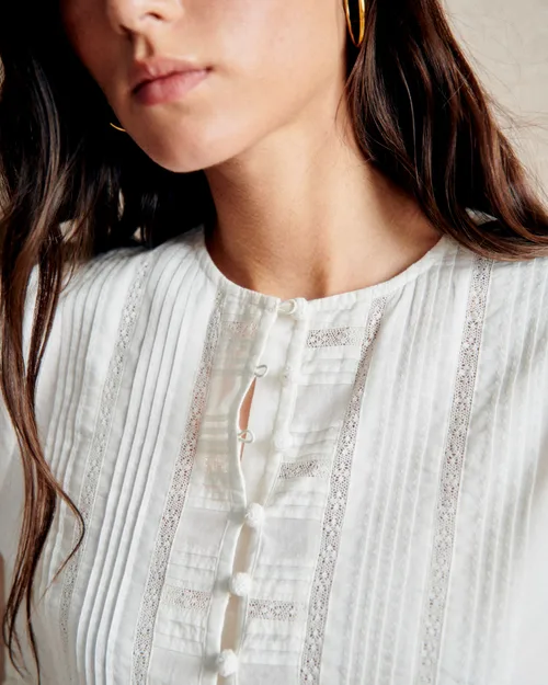 Blouse Charlina - Ecru — image 3