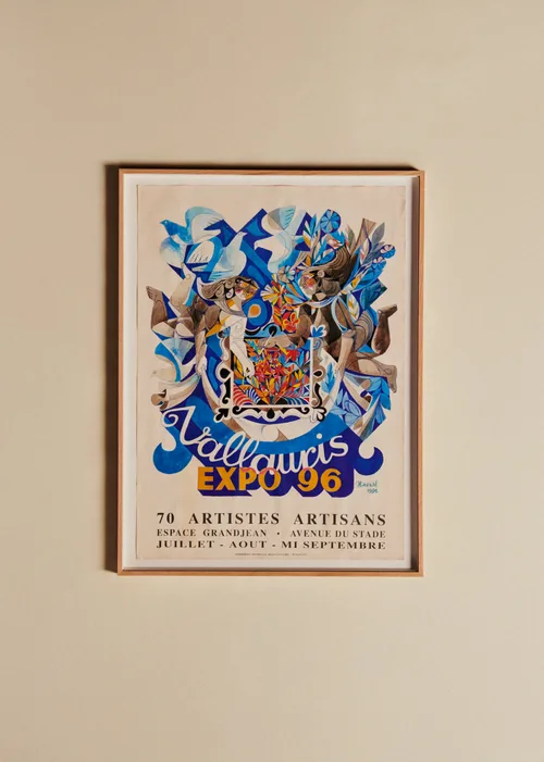 Affiche Vallauris, Expo 86 - 57,5 x 76,5 cm