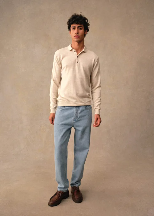 Pull Mike - Beige Chiné — image 6