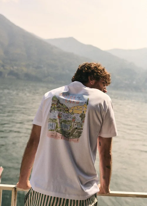 T-Shirt Hotel Lago - Blanc — image 3