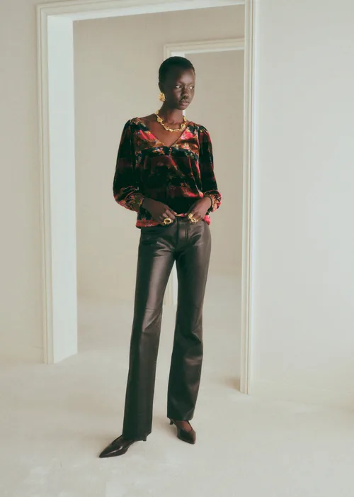 Blouse Galeo - Patchwork Bouquets — image 3