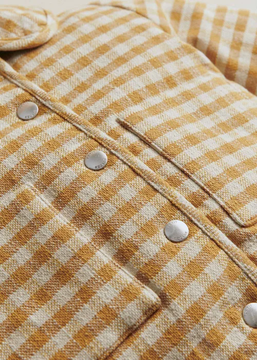 Veste Apolly - Carreaux Vichy Ocre Ecru — image 4