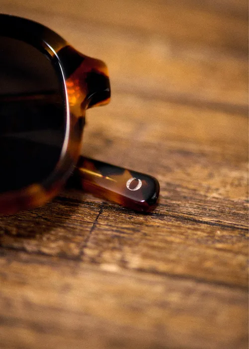 Lunettes de soleil Leo - Écailles — image 5