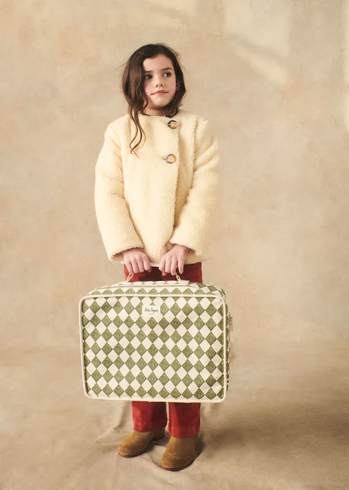 Valisette damier - Imprimé damier vert — image 5