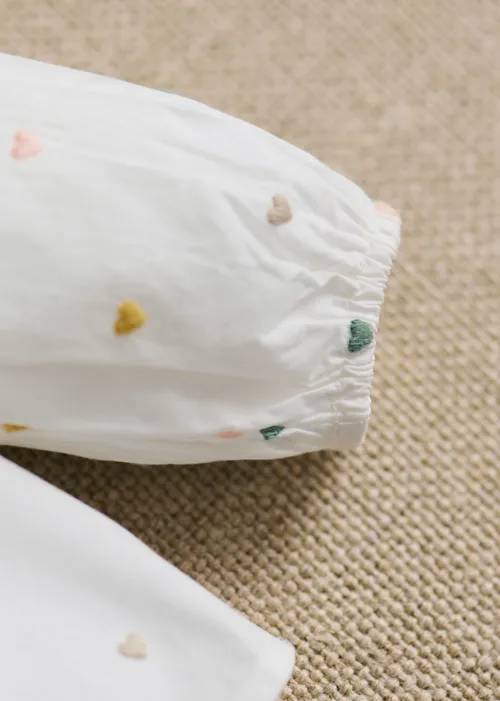 Blouse Lilou - Blanc / Broderies Multico — image 5