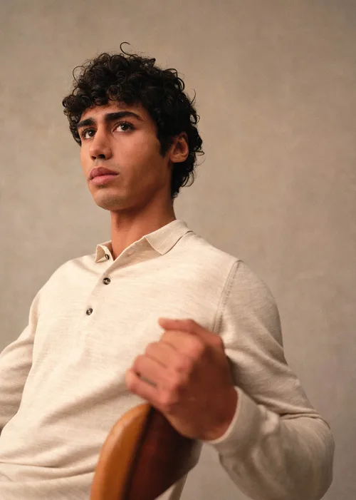 Pull Mike - Beige Chiné — image 2