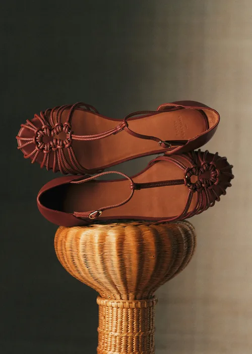 Sandales Low Mira - Cuir Naturel — image 6