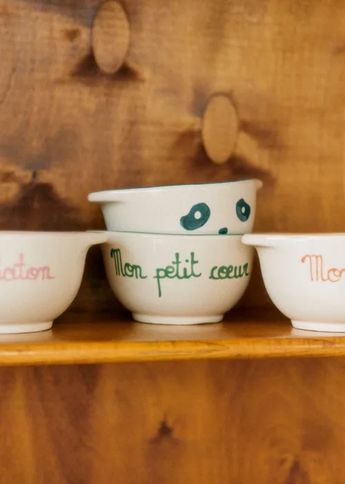 Bol Mon Petit Coeur - Petit Sézane x Maison Roussot - Vert — image 2