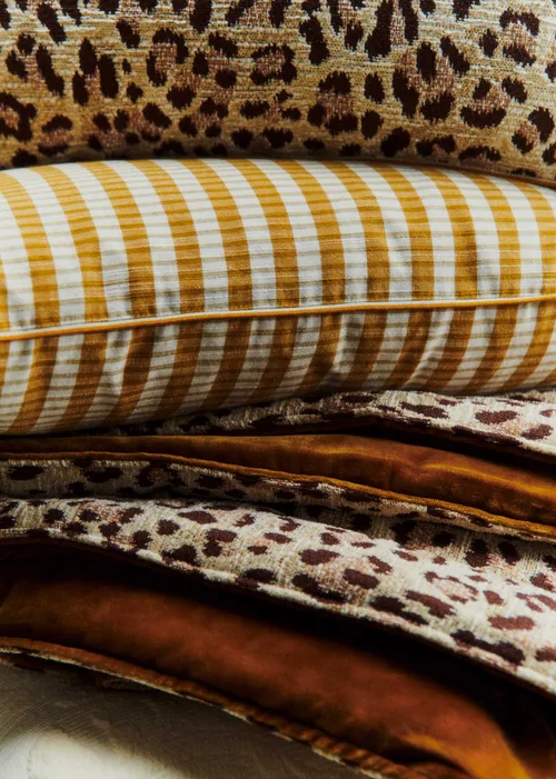 Coussin Tissé Pianissimo - Petit modèle - Caramel — image 4