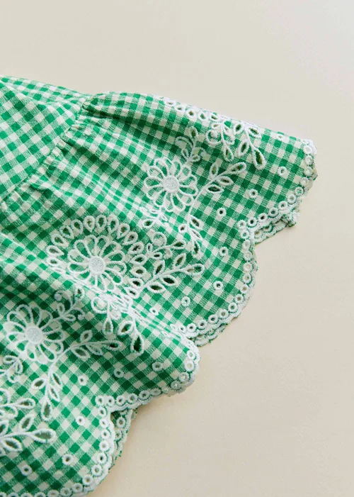 Robe Aurore - Vichy Vert — image 7