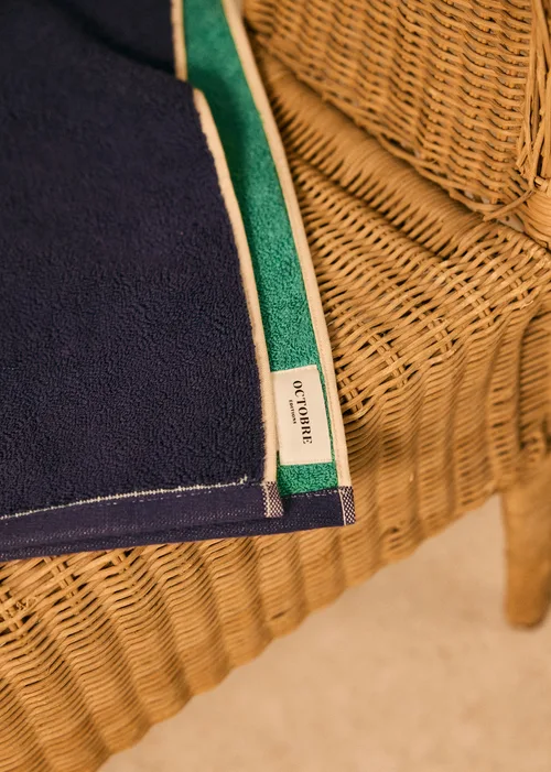 Serviette de Plage Positano - Marine / Vert — image 4