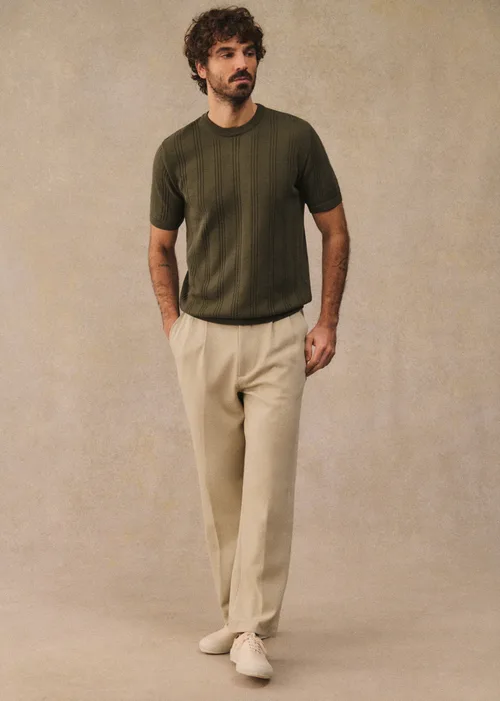 T-Shirt Maille Pio - Kaki — image 7