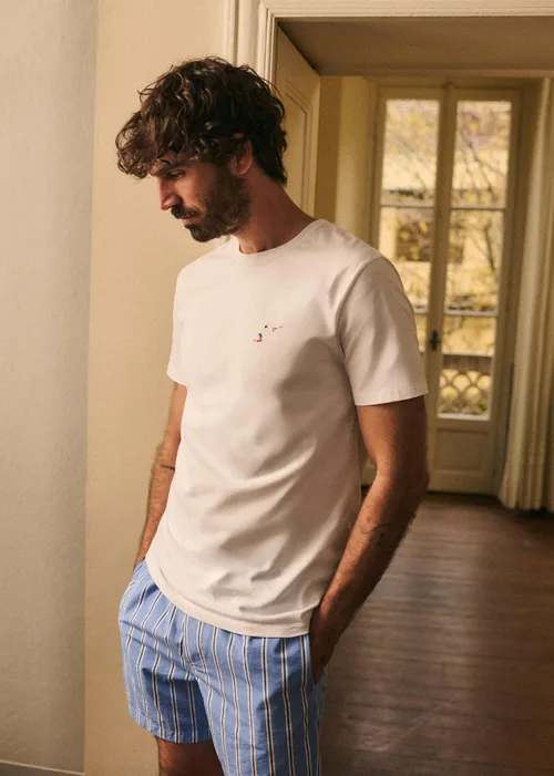 T-Shirt Ski Nautique - Blanc — image 5