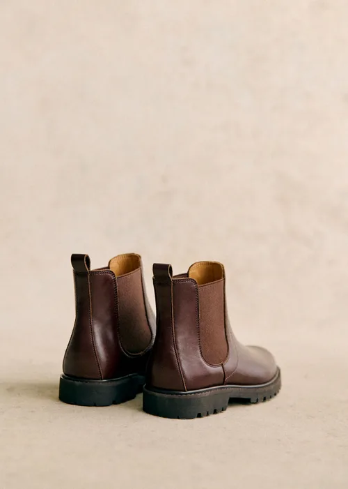 Bottines Charlie - Chocolat Lisse — image 8