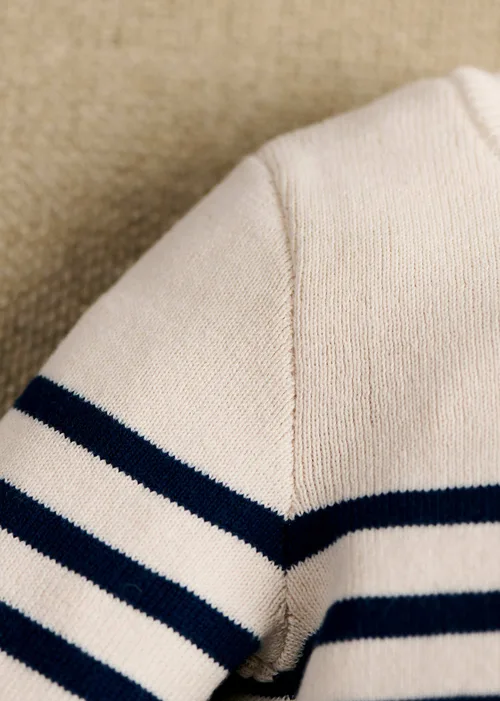 Pull Malo - Naturel / Marine — image 3