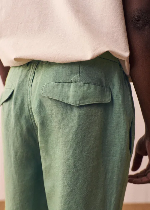 Pantalon Shane Lin - Vert Clair — image 3