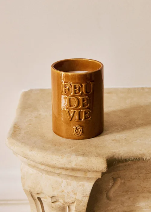 Bougie Feu de vie - Le Bois - Caramel — image 4