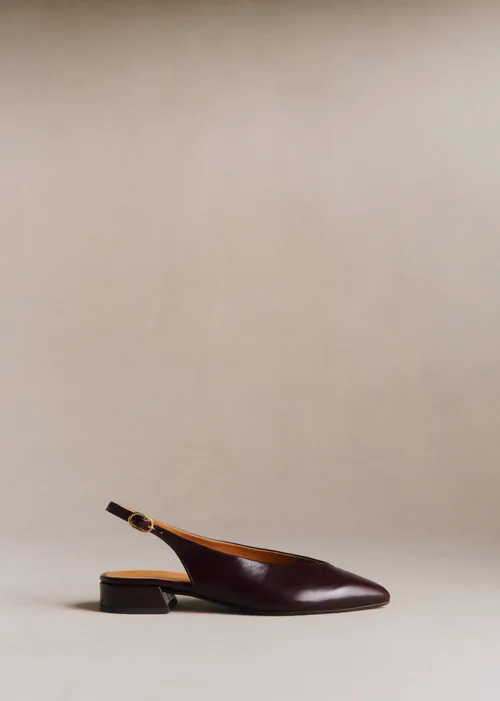 Ballerines Low Suzanne - Bordeaux Vintage — image 3