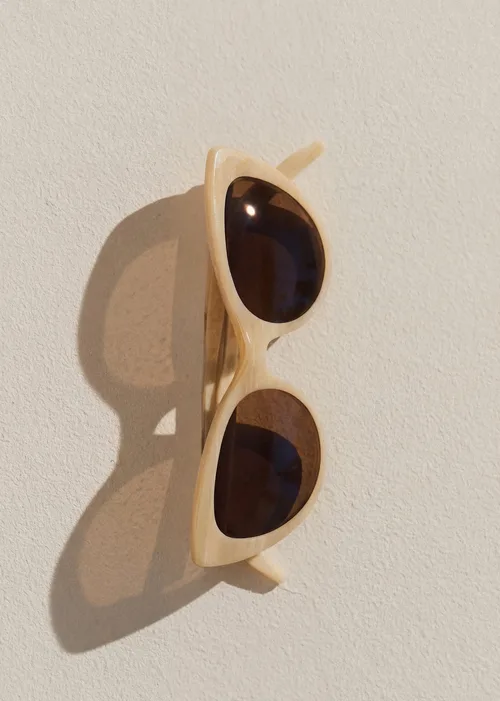Lunettes de soleil Bianca - Ecru — image 3