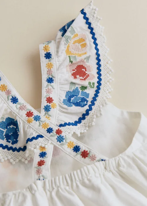 Robe Martha - Broderie Placée Spring — image 5