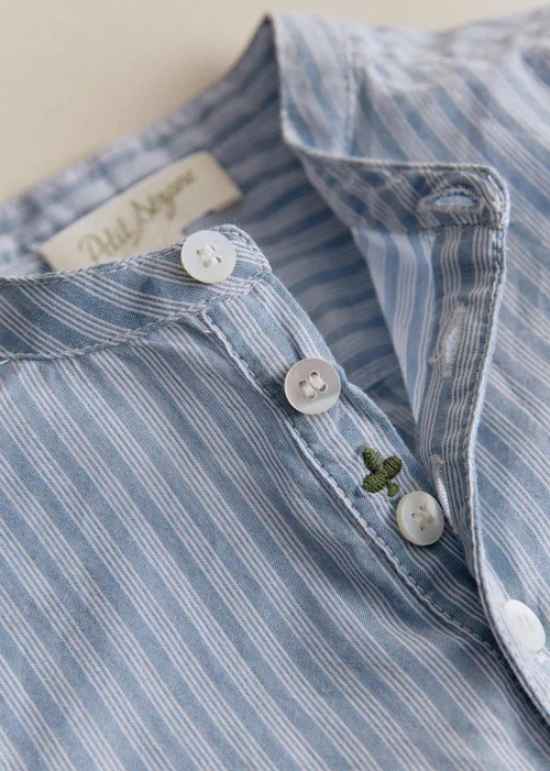 Chemise Marc - Rayures Bleu Ecru — image 5