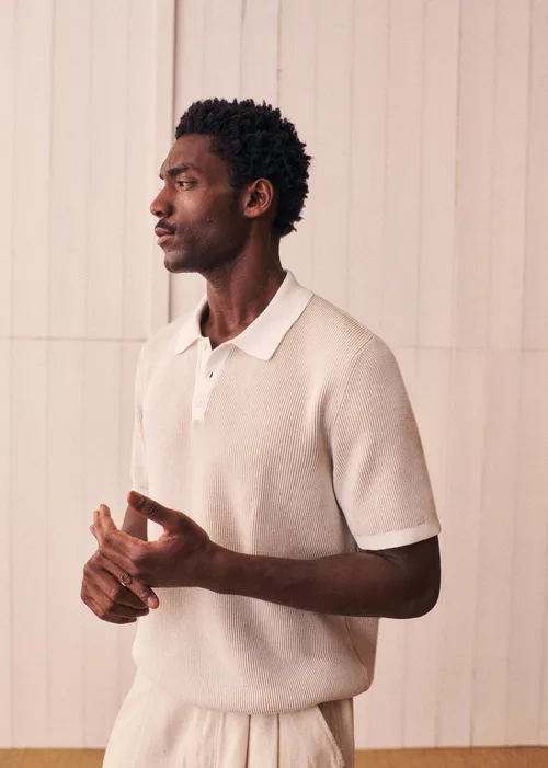 Polo Maille Sorel - Ecru / Beige — image 4