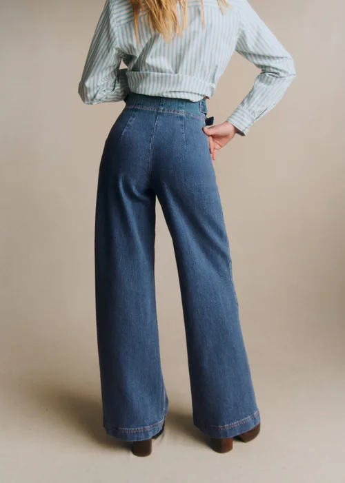 Pantalon Elijah - Bleu Foncé — image 3