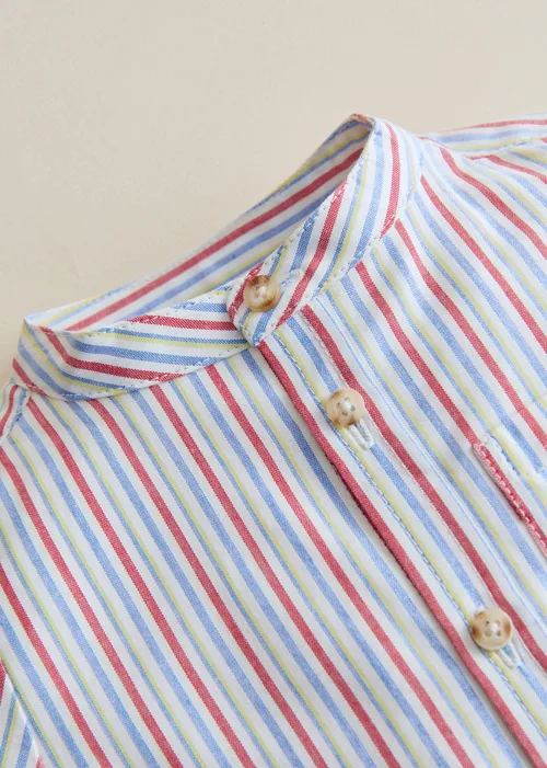 Chemise Benicio - Rayure Rouge Bleu Jaune — image 2