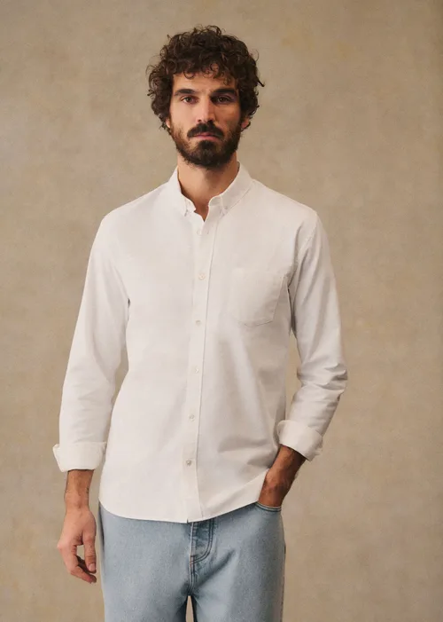Chemise Charlie Oxford - Blanc — image 3