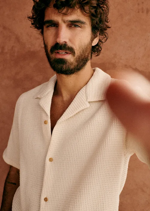 Chemise Holt Gaufrée - Écru — image 5